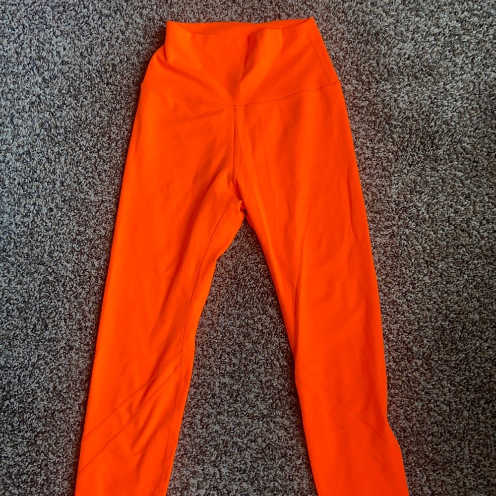 Halio neon orange oxygen legging
